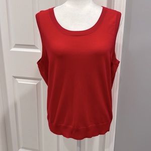 Brand new Talbots Sleeveless Pima Cotton Sweater